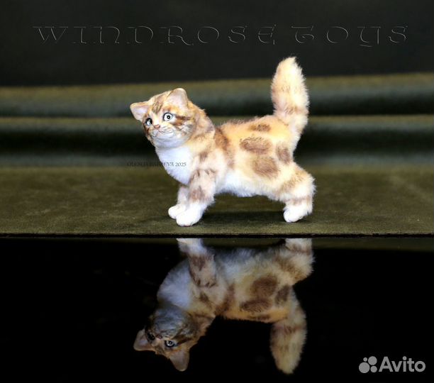 Котенок ручная работа