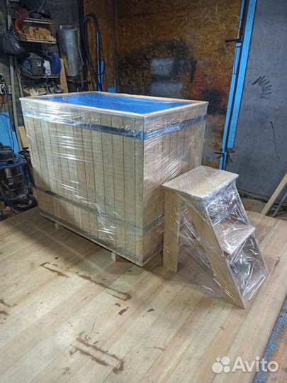 Купель из полипропилена для бани