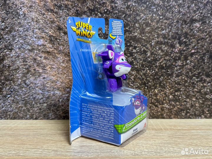 Новый трансформер Super Wings Кристалл мини