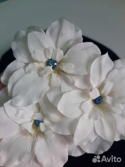 Шапка хлопковая для девочки 48-50