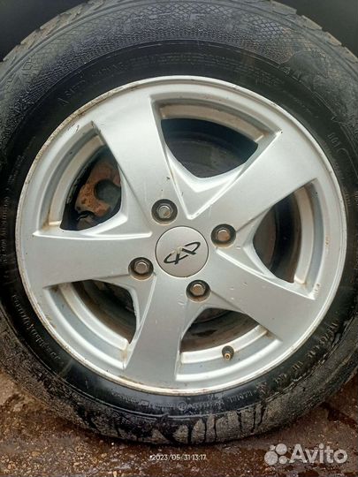 Диски r15 4x114.3 Cherry Fora A21