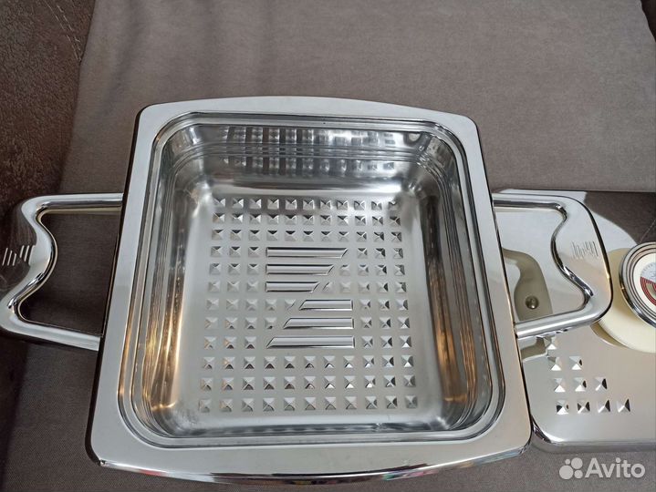 Квадро Сковорода сотейник Zepter Все виды плит