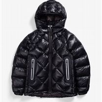 Пуховик And Wander Diamond Down Hooded Jacket