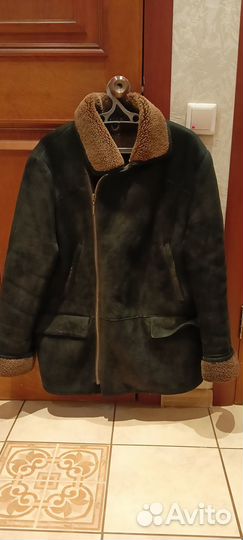 Мужская натуральная дубленка
