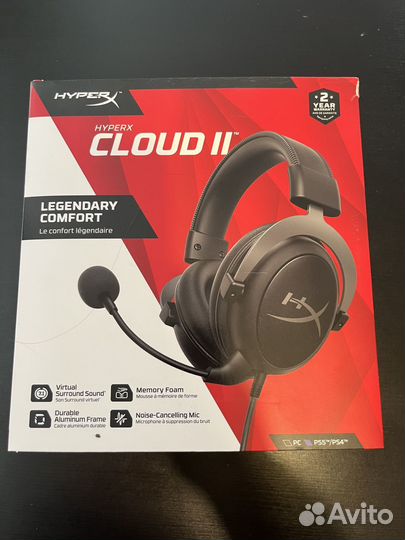 Игровые наушники hyperx cloud 2