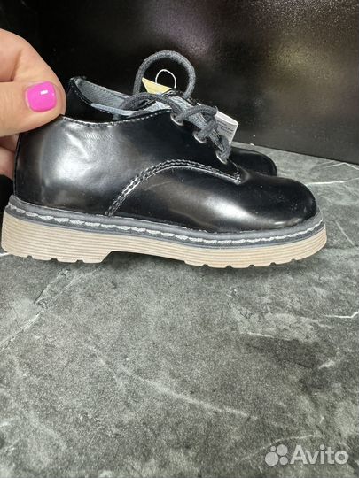 Новые ботинки лоферы для девочки Chicco 24 30