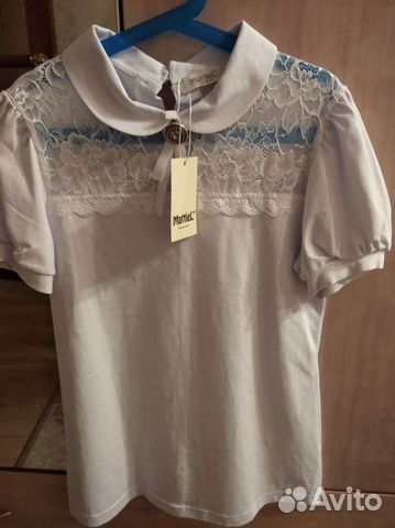 Новая школьная блузка Mattiel р.164