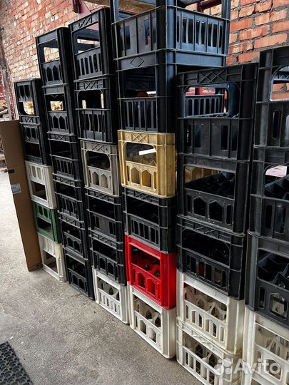 Пластиковые ящики для бутылок