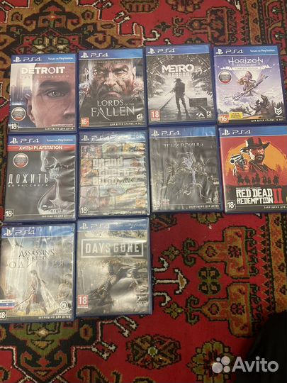 Игры для приставок ps4