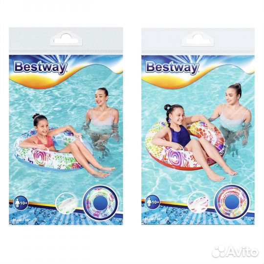 Круг надувной для плавания Bestway 91 см