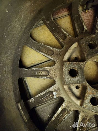 Диски литые r15 5x112 4шт