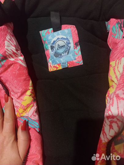 Теплый зимний комбинезон