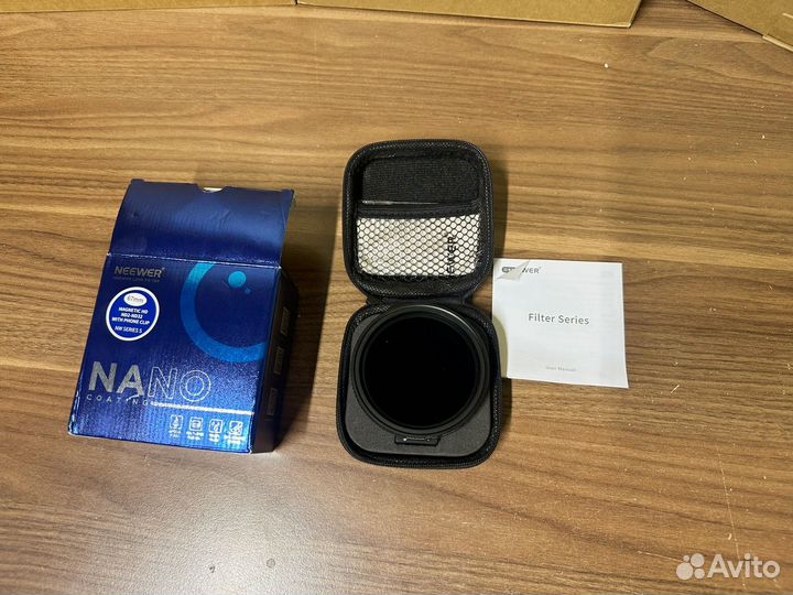 NeeWer Нейтральный (ND) светофильтр 67 мм, черный