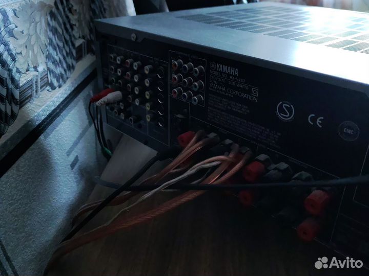Ресивер yamaha rx-v457 с колонками 6шт