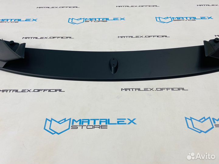 Сплиттер переднего бампера BMW F10, M Performance