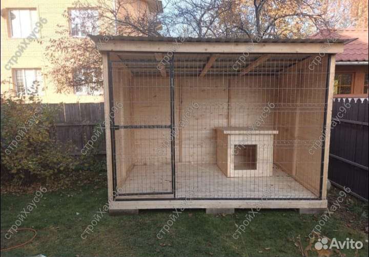 Вольер для собак приют