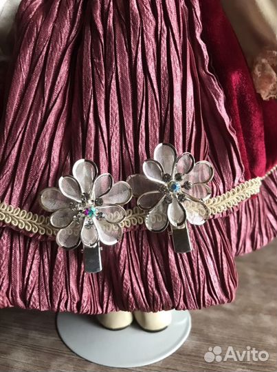 Украшение для волос со стразами