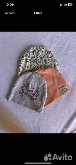 Шапочка для девочки