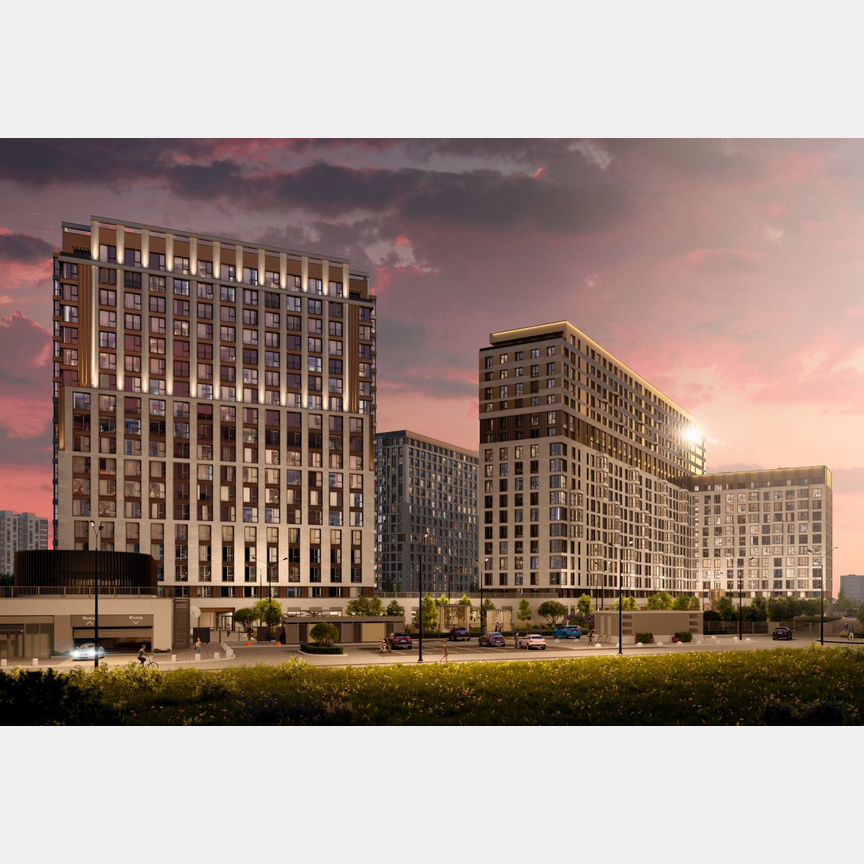 3-к. квартира, 78,5 м², 17/18 эт.