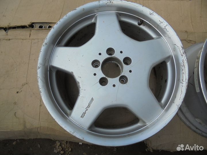 Оригинальные диски Mercedes W220 AMG задние 9,5 18