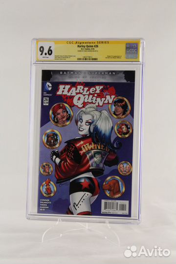 Комикс Харли Квинн #26 с автографом