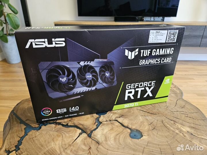 Продам видекарту asus TUF Gaming GeForce RTX3070Ti