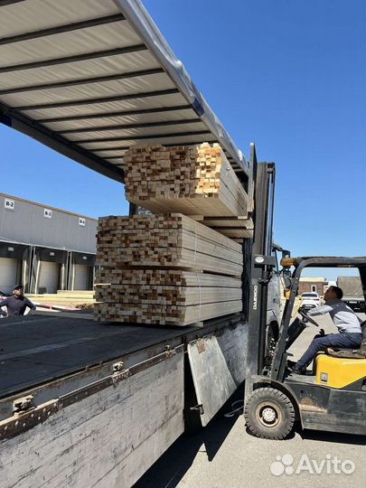 Брус обрезной 100х150х6м