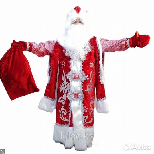 Костюм Деда Мороза на новый год