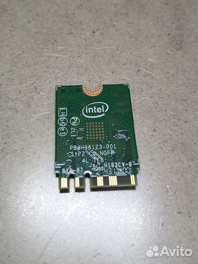 Wi-Fi адаптер + Bluetooth Intel 3165NGW Bluetooth