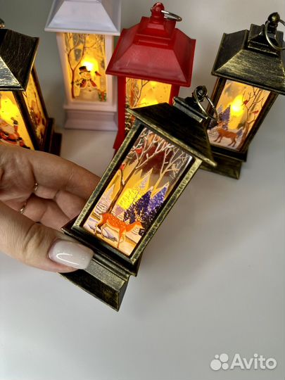 Фонарик светодиодный новогодний новый