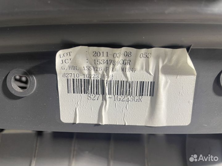 Обшивка двери Kia Rio