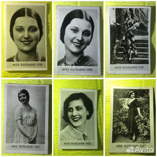 Антик фотокарточки Кинодивы. 95шт Германия 1930г