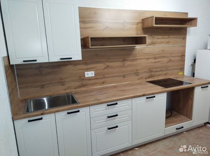 Кухня белая модульная новая