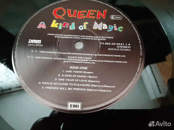 Queen-1975, 1986 LP Europe