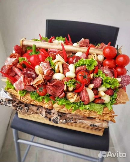 Мужские букеты съедобные