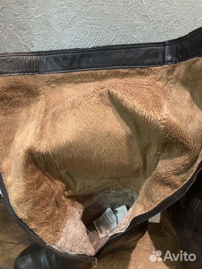 Сапоги женские натуральная кожа 38