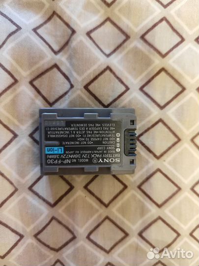 Аккумулятор для видеокамеры sony