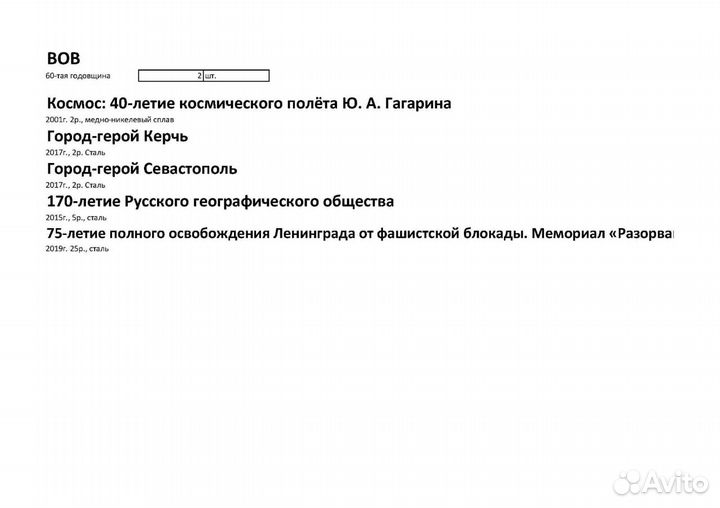 Юбилейные и памятные монеты Банка России