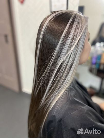 Окрашивание волос на дому