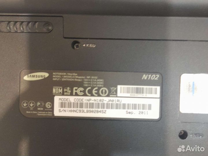 Samsung нетбук