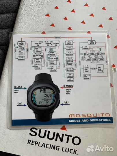 Подводный компьютер Suunto Mosguito