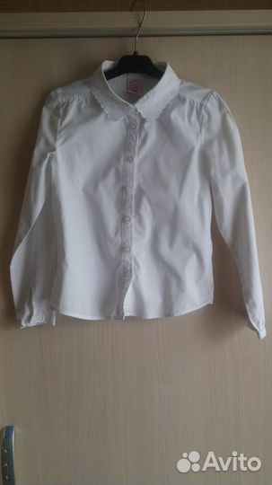 Школьные блузки (122-128 см)