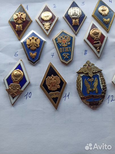 Знаки ромбы