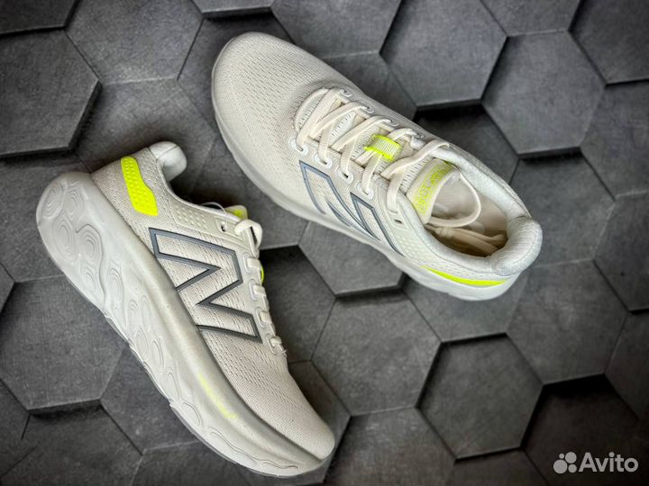 Кроссовки женские New Balance fresh foam 1080 беж