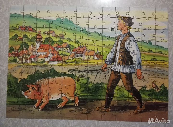 Пазлы винтаж ГДР