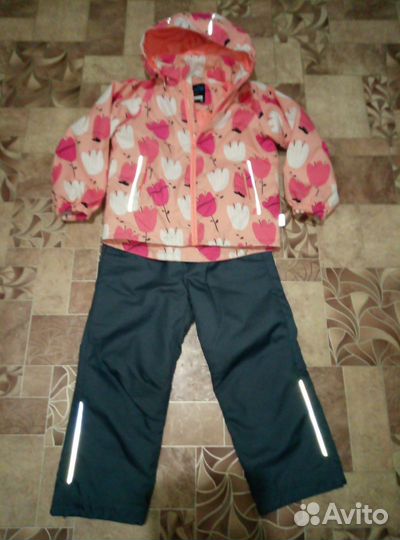 Демисезонный комплект для девочки 110 размер