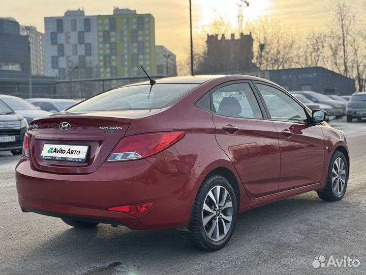 Hyundai Solaris 1.6 МТ, 2015, 140 600 км