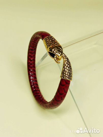 Кожаный браслет мужской