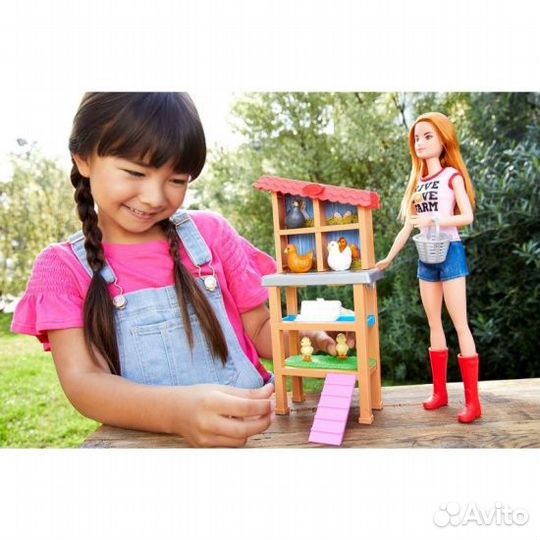 Новый набор Barbie Куриный фермер Оригинал
