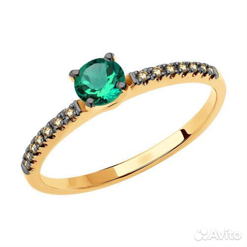 Кольцо sokolov из золота